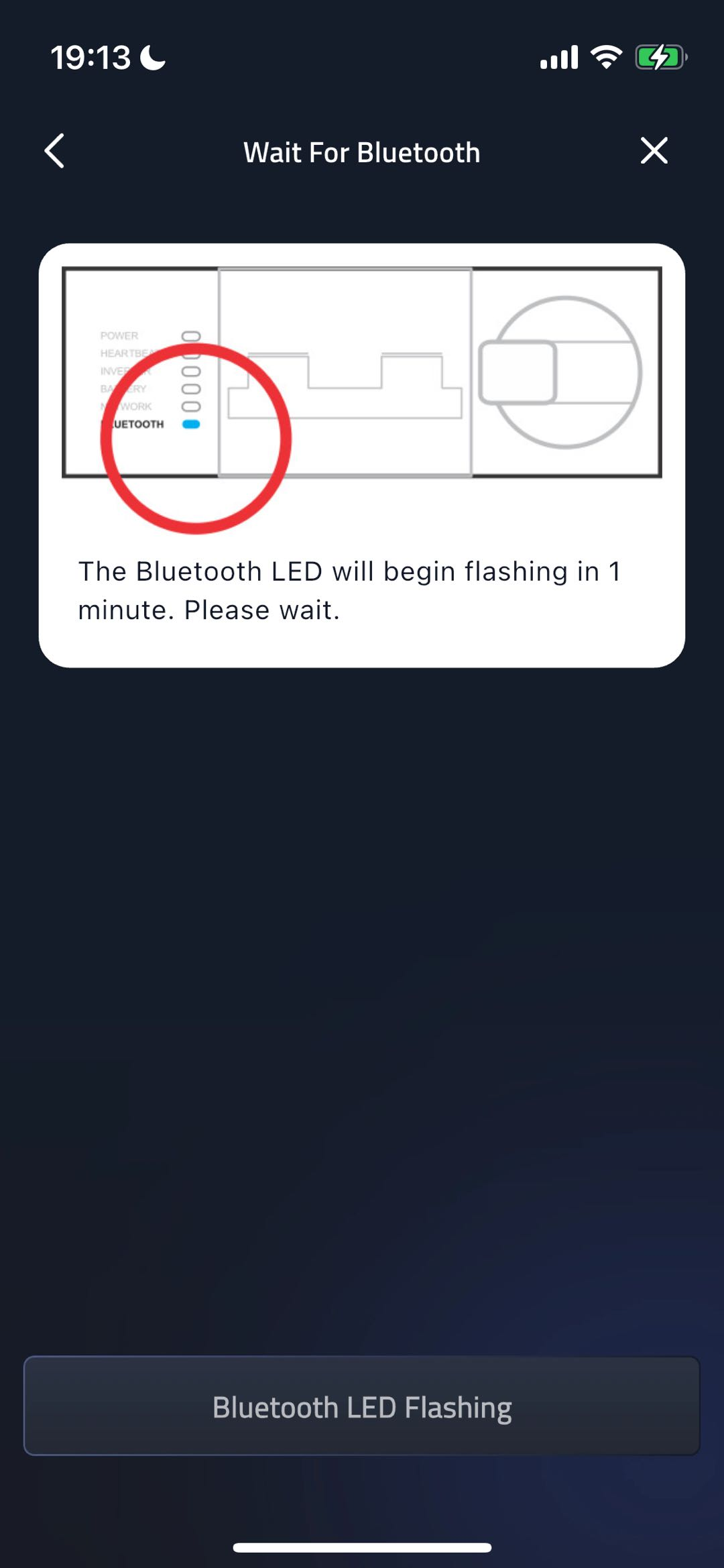 Wait For Bluetooth screenshot
