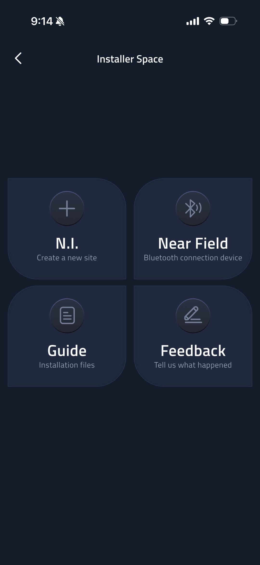 Installer Space screenshot