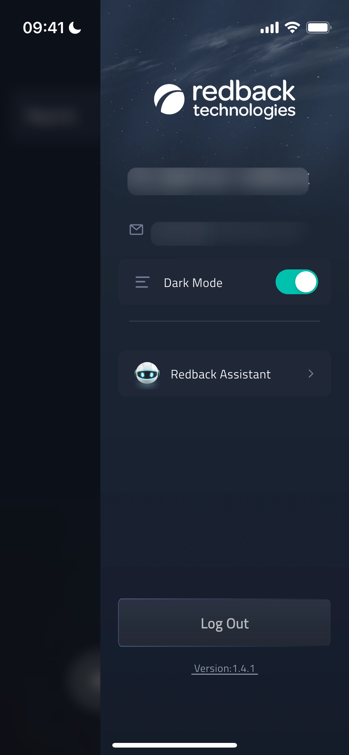 Settings screenshot