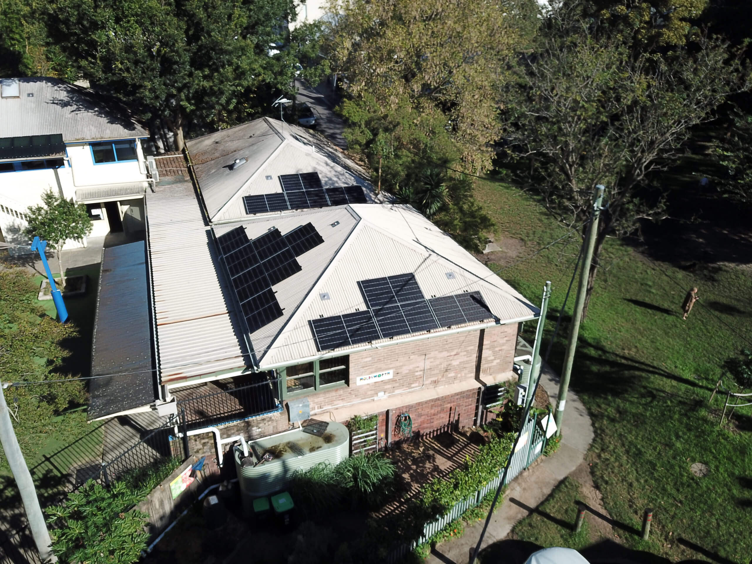 Aerial View of Holdsworth Community Centre